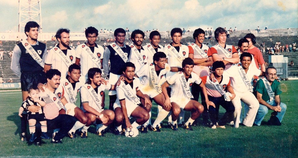 O Botafogo-PB disputou o Campeonato Brasileiro da S�rie A pela �ltima vez em 1986. Depois disso, nenhum time paraibano jogou mais a elite (Foto: Acervo/Raimundo N�brega)