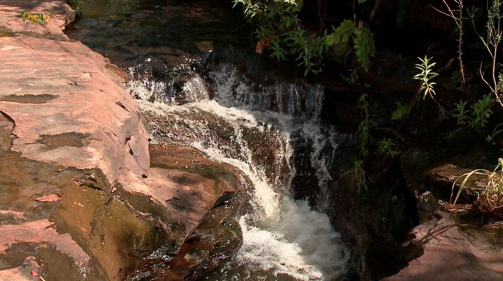 Cachoeira Bica dos Macacos — Foto: Reprodução /TV Clube