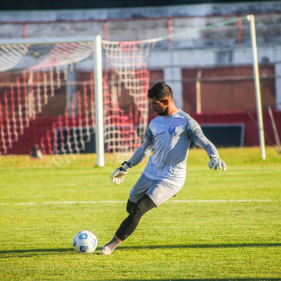 Marcelo Carné está confirmado no gol do CSA — Foto: Morgana Oliveira/Ascom CSA