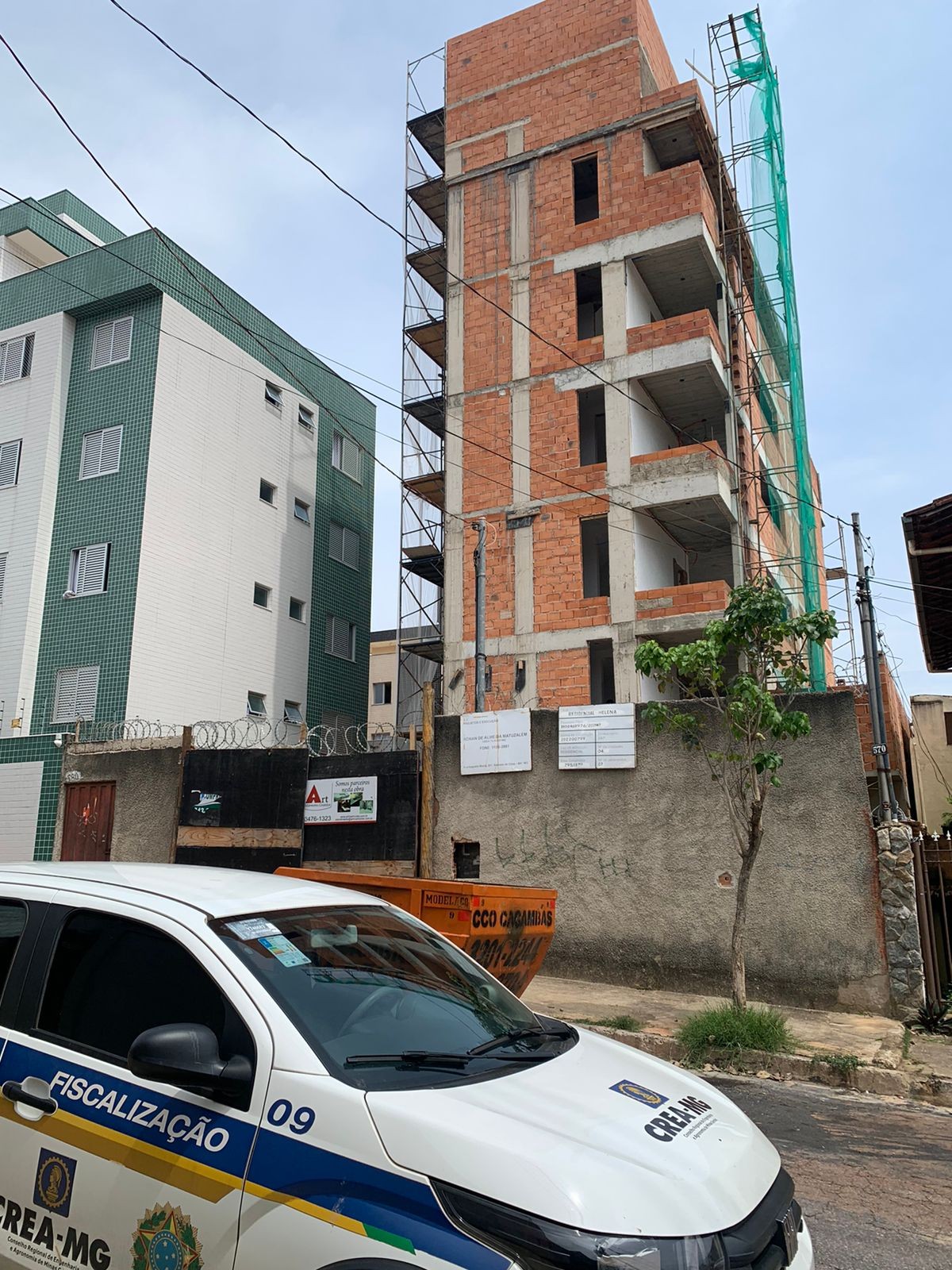 Crea mg realiza refor o na fiscaliza o em 300 obras e empresas em belo