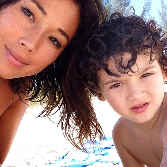 Daniele Suzuki e o filho, Kauai (Foto: Reprodução/Instagram)