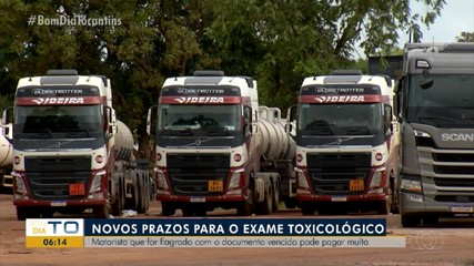 Motoristas profissionais têm prazo prorrogado para fazer exame toxicológico