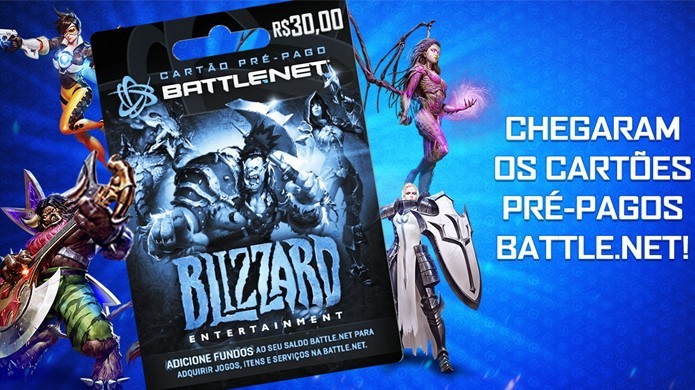 Blizzard lança cartões pré-pagos da Battle.net no Brasil (Foto: Divulgação/Blizzard)