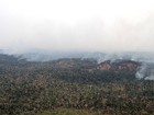 80 militares reforçam combate a fogo em reserva indígena no Maranhão
