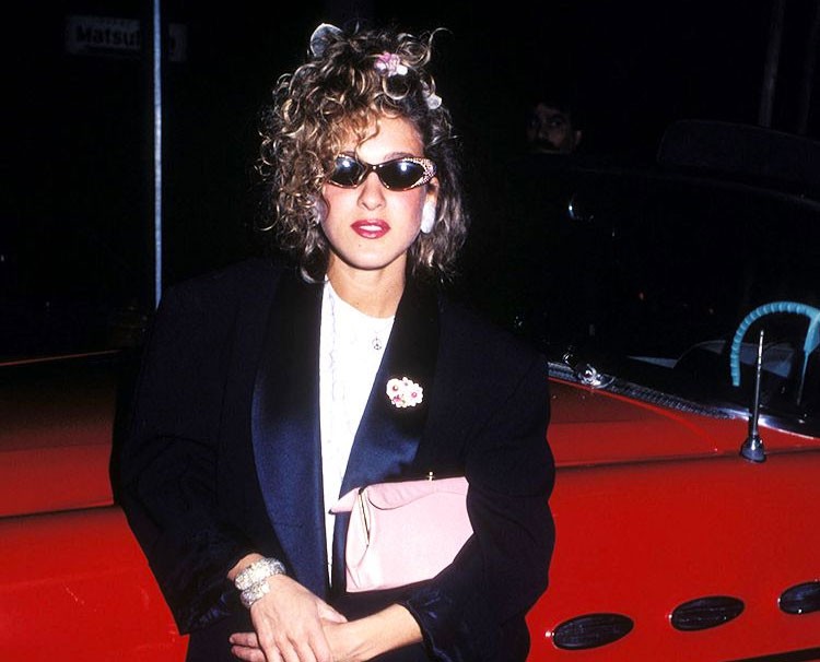 Sarah Jessica Parker nos anos 80 (Foto: Pinterest)