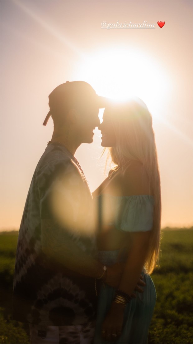 Gabriel Medina e Yasmin Brunet  (Foto: Reprodução / Instagram)