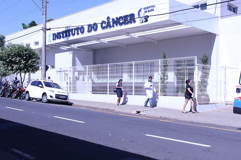 Instituto do Câncer de São José do Rio Preto; foto foi tirada antes da pandemia de Covid-19  — Foto: Divulgação/ Hospital de Base 