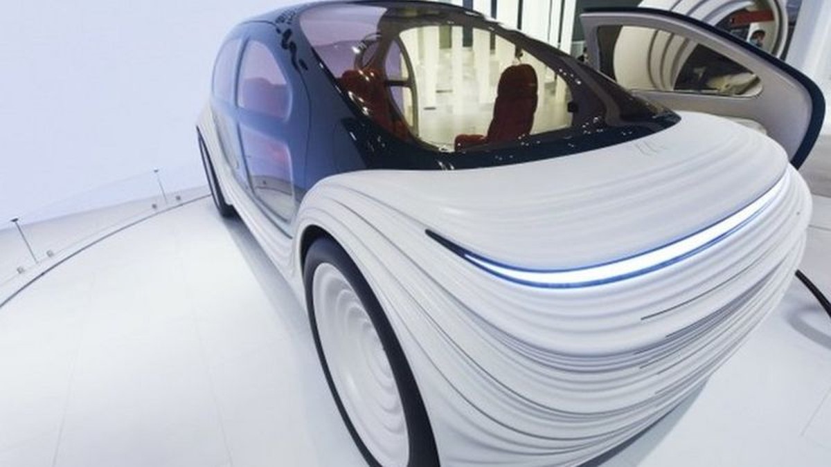 O carro futurista que ‘come’ poluição | Tecnologia