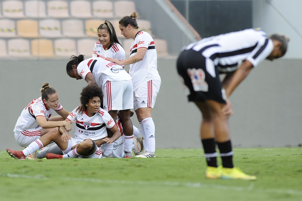 São Paulo eliminou o Santos na semifinal do Paulistão feminino — Foto: Rodrigo Corsi/ Paulistão