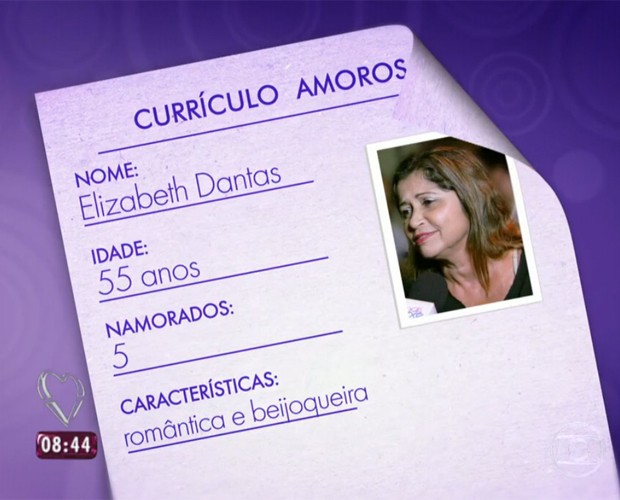 Currículo amoroso é um problema? (Foto: TV Globo / Mais Você)