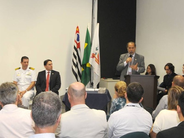 Cerimônia de assinatura do Plano aconteceu em Santos (Foto: Divulgação/Codesp)