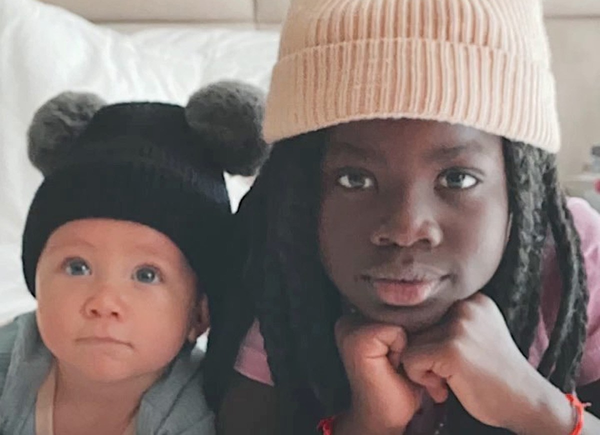 Zyan e Titi são filhos de Giovanna Ewbank e Bruno Gagliasso (Foto: Reprodução/Instagram)