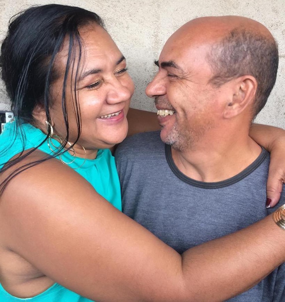 Casal está junto há 36 anos e ambos foram internados com Covid-19 — Foto: Arquivo Pessoal