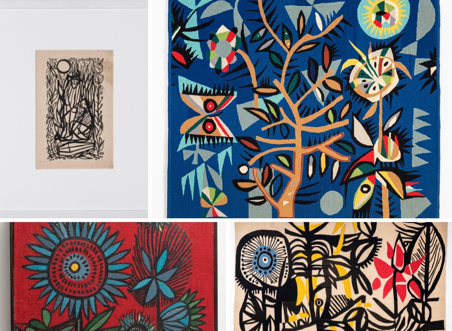 A mostra será composta por 36 obras de Genaro de Carvalho, entre tapeçarias, pinturas e desenhos