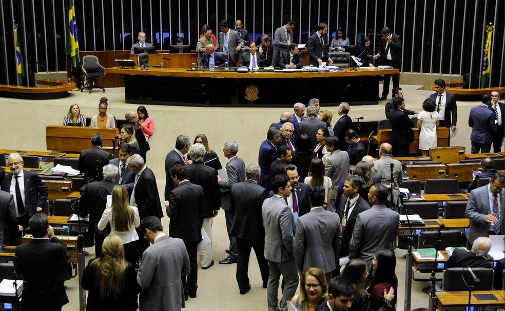 Deputados reunidos no plenário da Câmara (Foto: Luis Macedo/Câmara dos Deputados)