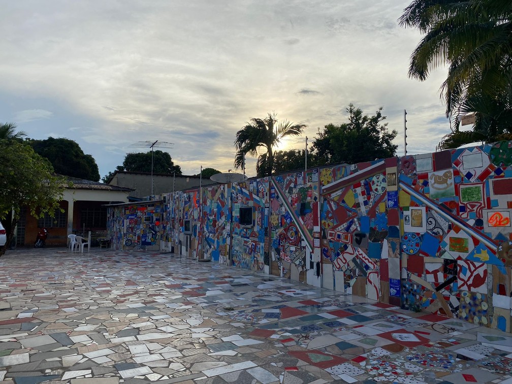 Casa de João virou atração na cidade Boa Vista — Foto: Caíque Rodrigues/g1 RR