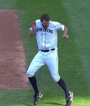 Jogador de beisebol - dança (Foto: MLB)