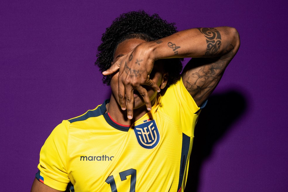 Preciado, do Equador — Foto: David Ramos - FIFA/FIFA via Getty Images