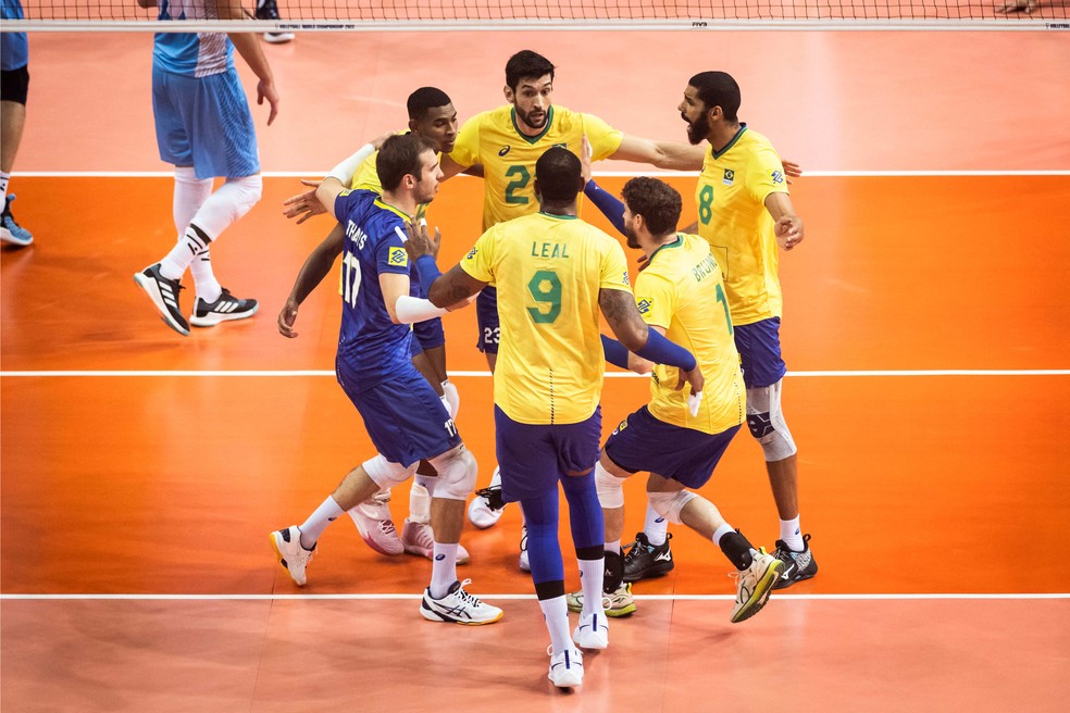 Brasil conquista a medalha de bronze no Mundial de Vôlei — Foto: FIVB