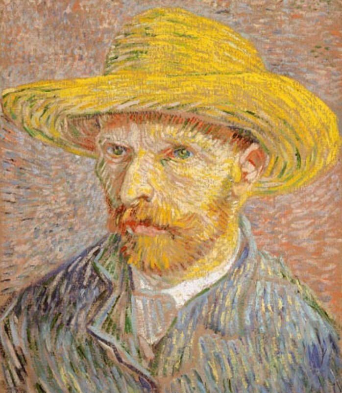 Autorretrato do pintor holandês Van Gogh (1853-1890) (Foto: Reprodução)