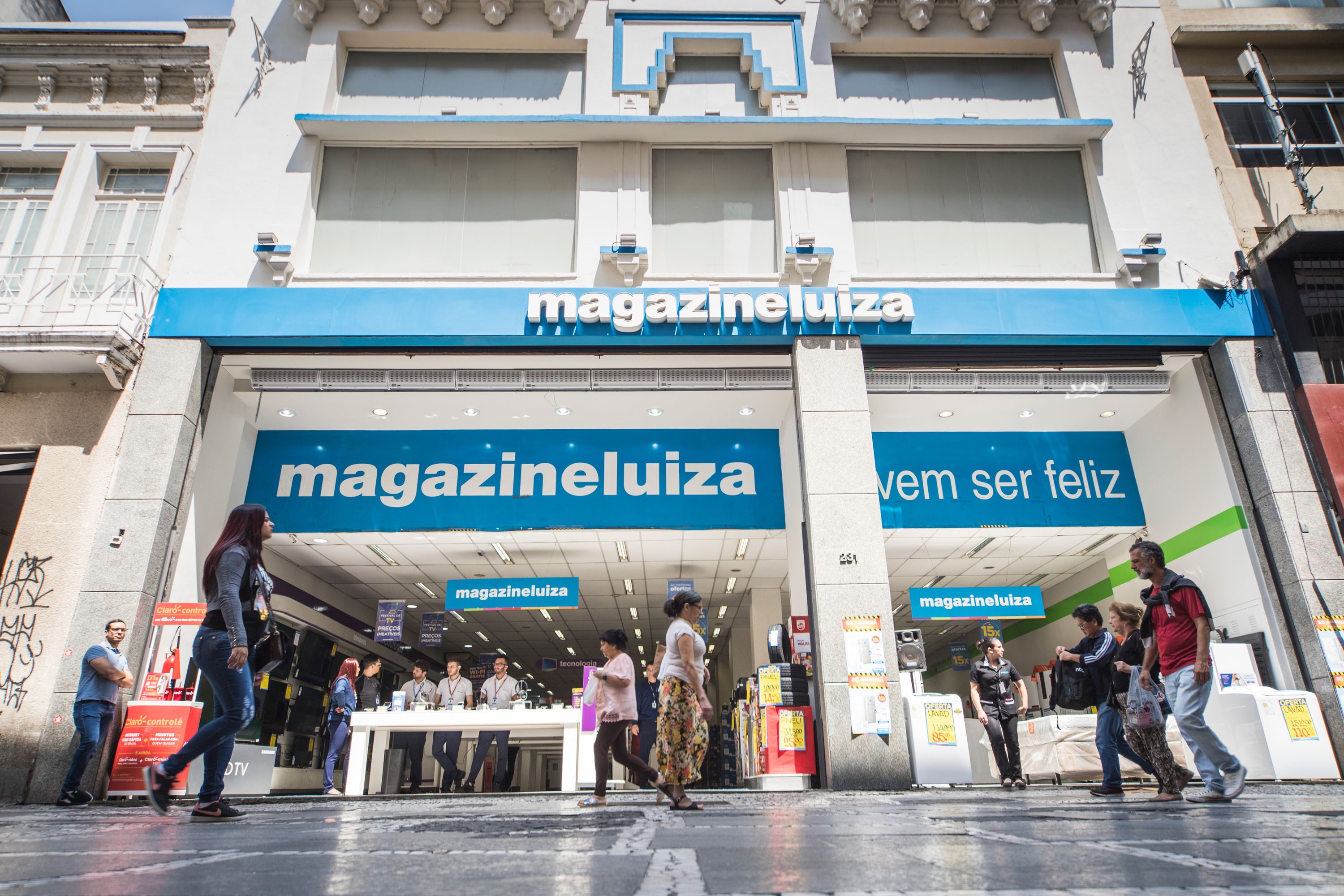Magazine Luiza fecha 1º trimestre com prejuízo de quase R$ 100 milhões