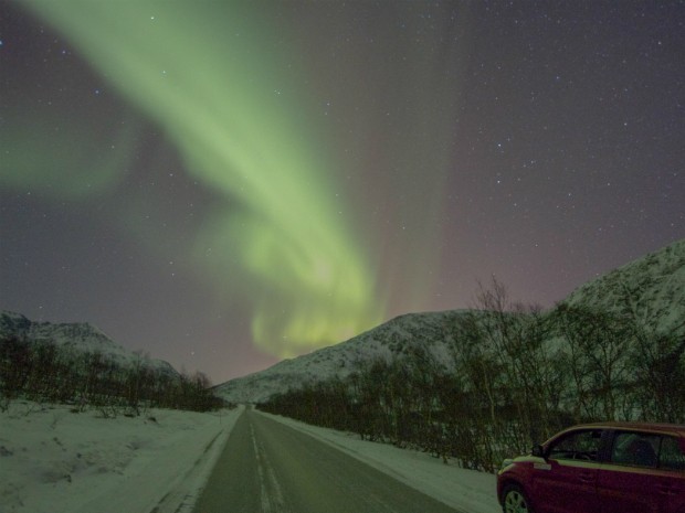 Moradores do Alasca registram aurora boreal; veja imagens do fenômeno