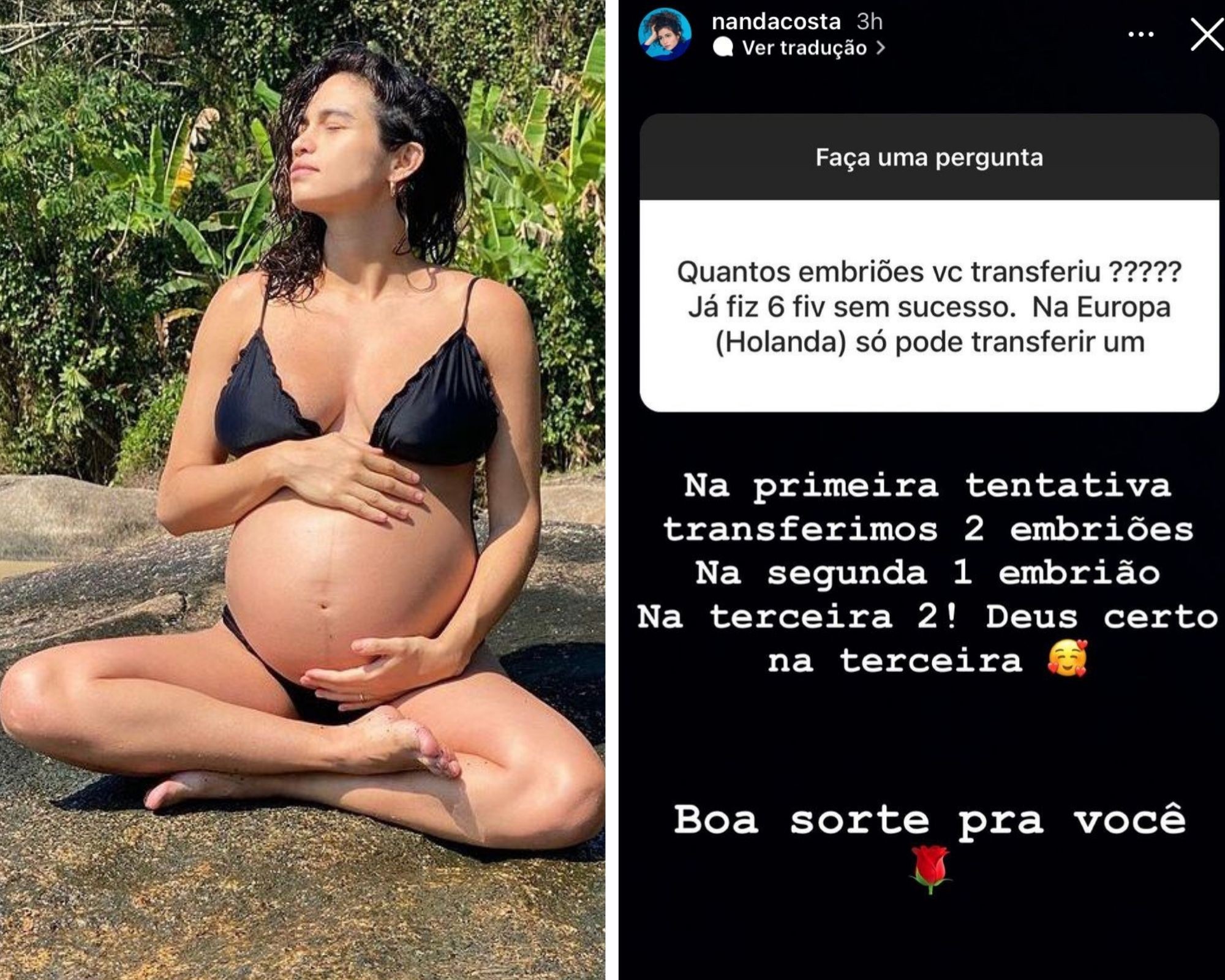 Nanda Costa fala sobre gravidez (Foto: Reprodução / Instagram)