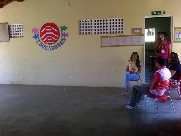 Escola Municipal São Sebastião Lagoa de Velhos (Foto: Erta Souza)