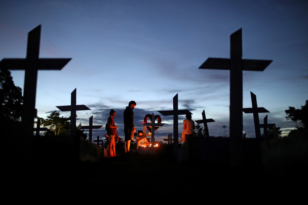 Brasil chega a 500 mil mortes pela Covid — Foto: Bruno Kelly/Reuters/Arquivo