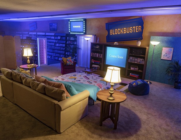 Última loja Blockbuster do mundo está disponível para aluguel por uma noite (Foto: Divulgação / Airbnb)