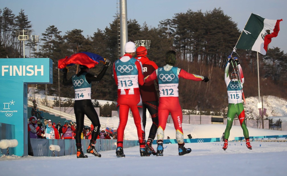Últimos três atletas do esqui cross country chegam à Gangwon 2024