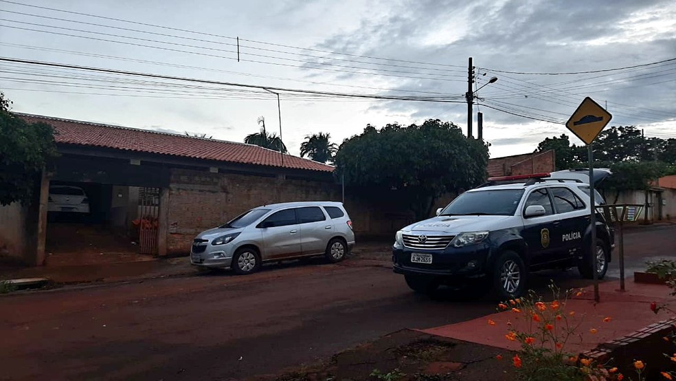 Mandados são cumpridos em cidades do Paraná e Minas Gerais; quadrilha atuava no interior de SP  — Foto: Polícia Civil/ Divulgação 