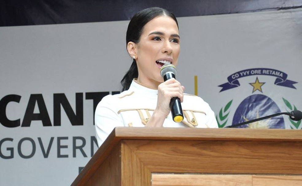 Fernanda Carlesse é ex-mulher do governador afastado Mauro Carlesse — Foto: Antônio Gonçalves/Governo do Tocantins