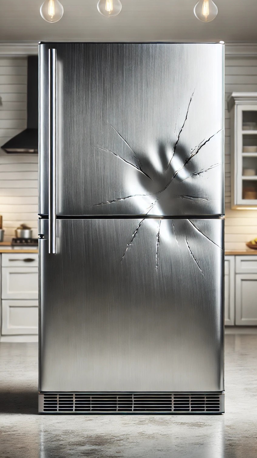 Geladeira amassada? Veja dicas para consertar inox, brancas e mais