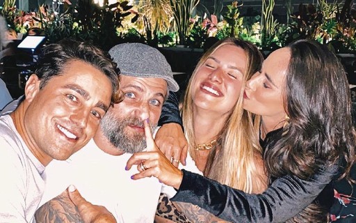 Bruno Gagliasso e Giovanna Ewbank reencontram Ricardo e Francisca Pereira - Vimarsana News