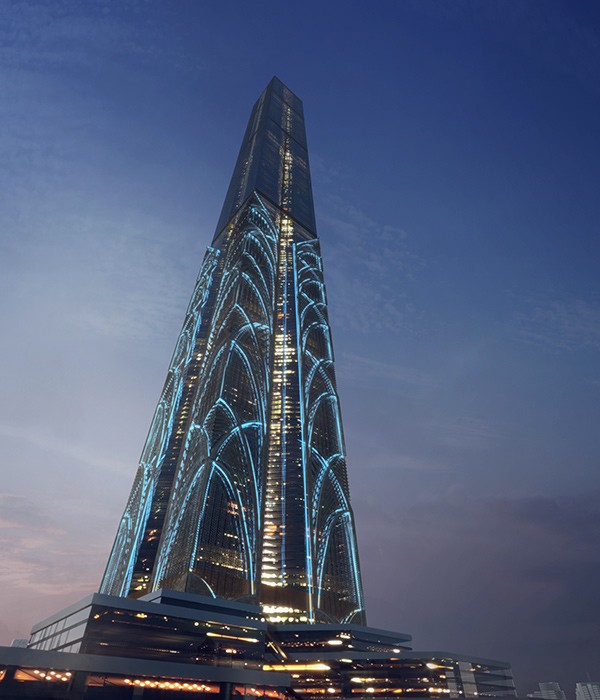 Egito terá prédio mais alto do mundo (Foto: Divulgação/Idia Design)