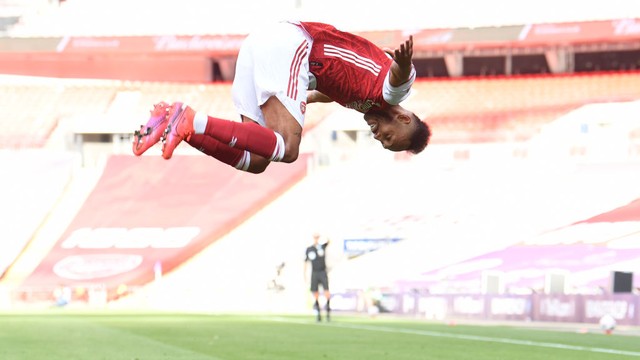 Aubameyang comandou a vitória do Arsenal sobre o Chelsea na Copa da Inglaterra