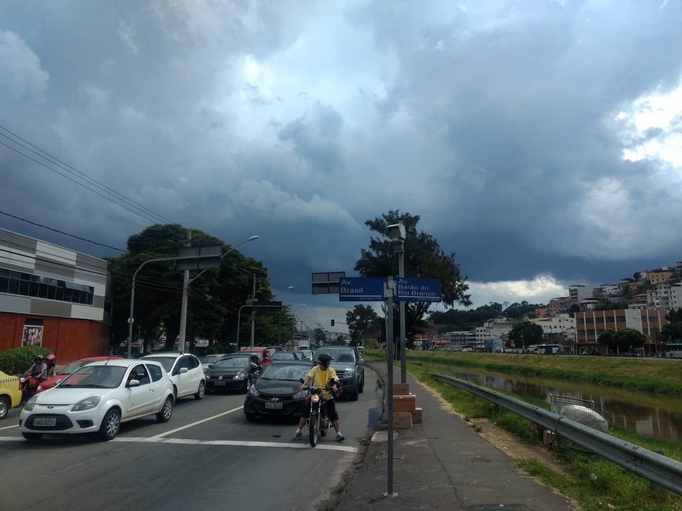 Pode chover no feriado em Juiz de Fora e demais cidades da Zona da Mata e Vertentes — Foto: Roberta Oliveira/G1