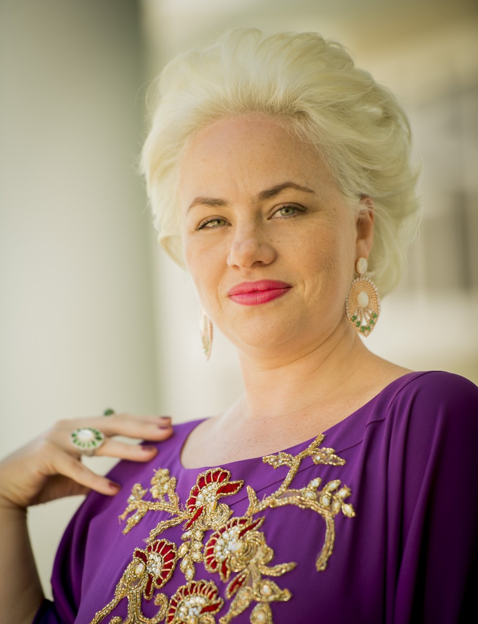 Karine Teles é Odete em Tempo de Amar (Foto: João Miguel Júnior/Globo)