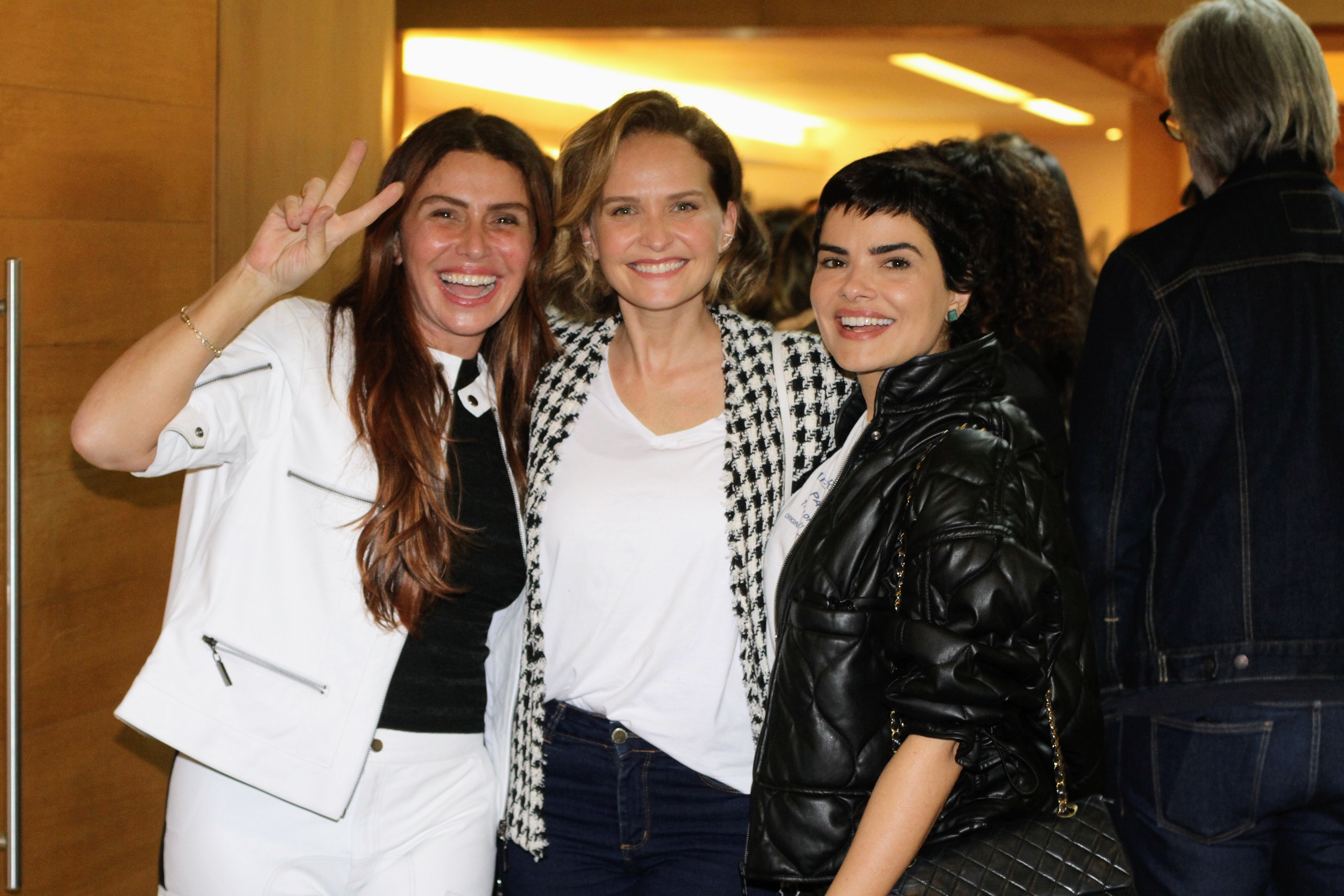Giovanna Antonelli, Fernanda Rodrigues e Vanessa Giácomo (Foto: AgNews / Daniel Delmiro)