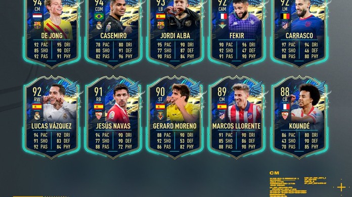 Fifa 21 Recebe Tots Da La Liga Veja Selecao Da Temporada Fifa Ge