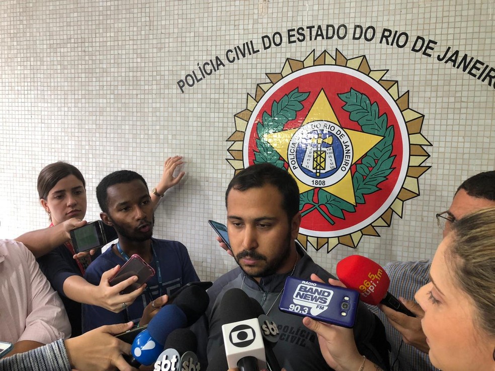 Delegado Bruno Reis: "Versão que alega legítima defesa é fantasiosa". — Foto: Carlos Brito