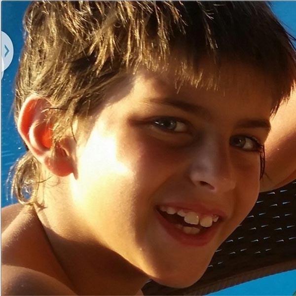 Filho de Henri Casteli e Isabelli Fontana, Lucas (Foto: Reprodução / Instagram)