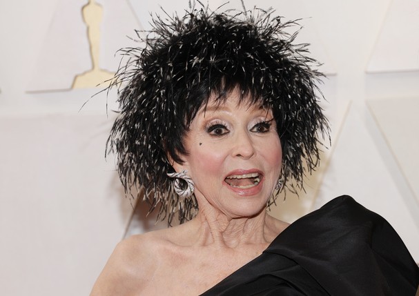 HOLLYWOOD, CALIFORNIA - MARCH 27: Rita Moreno attends the 94th Annual Academy Awards at Hollywood and Highland on March 27, 2022 in Hollywood, California. (Photo by Mike Coppola/Getty Images) (Foto: Getty Images)