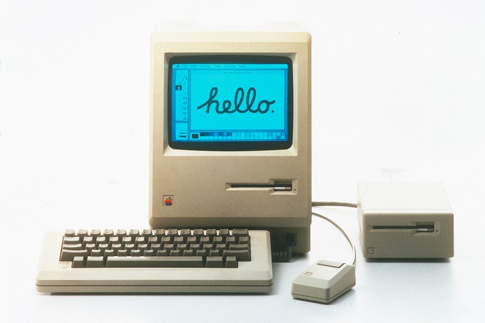 Macintosh revolucionou com interface gráfica a preço mais baixo (Foto: Divulgação/Apple)