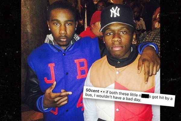 Marquise Jackson e o filho do rival de 50 Cent (Foto: Reprodução )