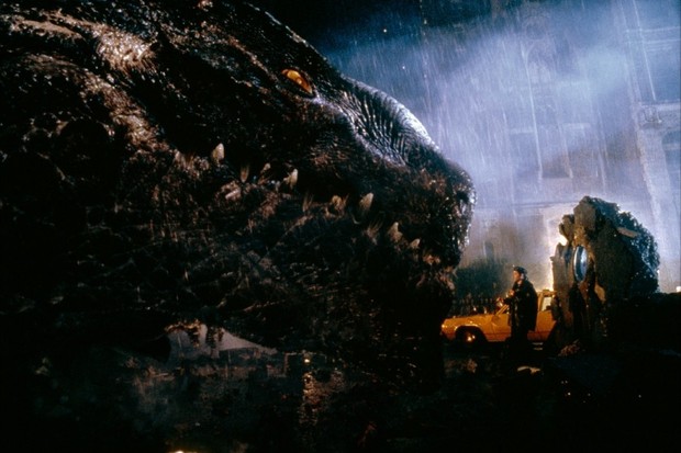 O Godzilla de 1998, uma versão americana do personagem japonês (Foto: Reprodução)