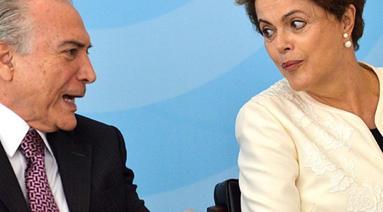 Michel Temer e Dilma Rousseff (Foto: José Cruz/Agência Brasil)