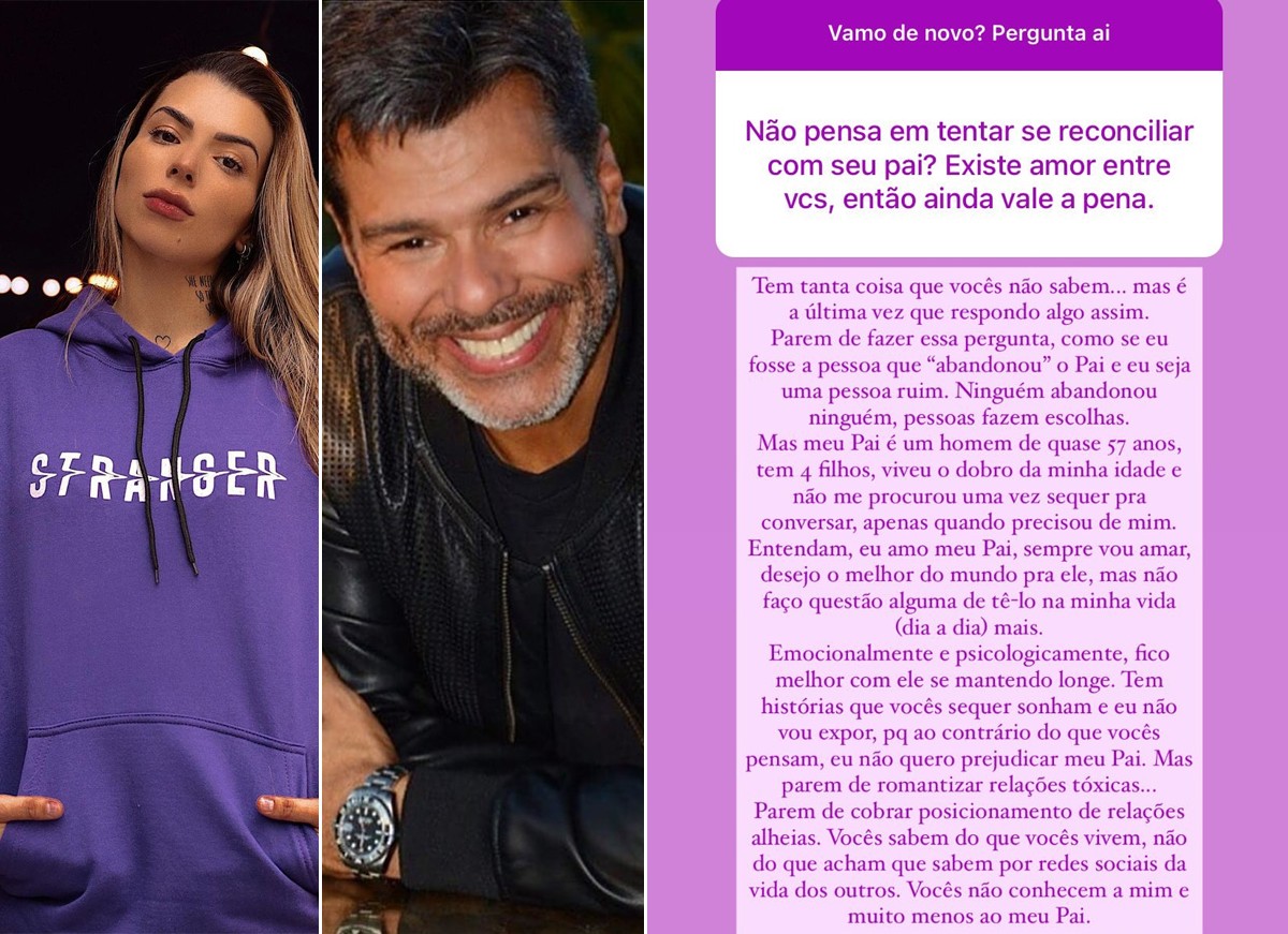 Petra volta a falar da relação com o pai, Maurício Mattar (Foto: Reprodução / Instagram)