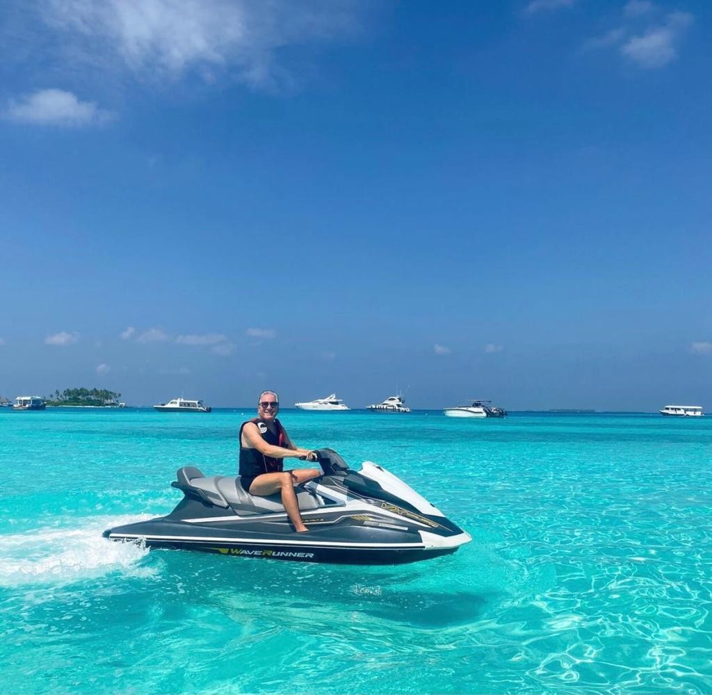 Roberto Justus nas Ilhas Maldivas (Foto: Reprodução/Instagram)